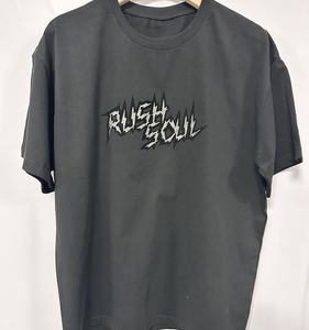 T-shirt vintage tissé, streetwear américain hip-hop, mode, 100% coton, coupe ample, respirant, écologique, pour homme, vêtements d'été - Product Image 5