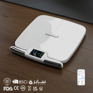La scala unica del corpo di 8 elettrodi con la barra della maniglia OEM/ODM misura il corpo grasso grasso della Bmi dell'analisi della scala elettronica intelligente del grasso corporeo - Product Image 2