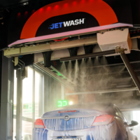Équipement de lavage de voiture sans contact à haut rendement économique, machine de lavage de voiture en libre-service, 24 heures sans surveillance pour l'entretien des voitures