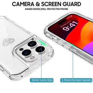 <span class=keywords><strong>PC</strong></span> duro 3 en 1 de etiqueta privada con funda de teléfono magnética para iPhone 13 14 pro Max 15 Plus XS XR - Product Image 6