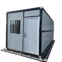Maisons conteneurs mobiles personnalisables à assembler rapidement, bureaux préfabriqués, maisons conteneurs démontables en kit