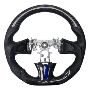 Nouveau produit en gros : Volant en cuir perforé en fibre de carbone pour Infiniti Q50 - Product Image 1