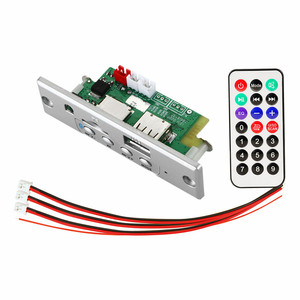 50W 12V voiture lecteur MP3 amplificateur <span class=keywords><strong>Bluetooth</strong></span> 5.0 25W MP3 décodeur carte USB <span class=keywords><strong>Module</strong></span> d'enregistrement FM AUX Radio mains libres haut-parleur musique - Product Image 1