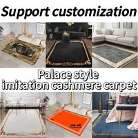 Tapis de luxe personnalisé facile à nettoyer Tapis modernes de grande surface Tapis pour chambre à coucher Salon