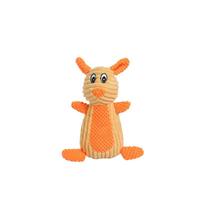 Jouets pour chiens en gros, jouets à mâcher en peluche de coton PP en forme d'animaux qui font du bruit, et poupées anti-stress provenant des fabricants