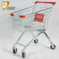 Panier de courses en plastique à roulettes de haute qualité, durable, écologique, pour supermarché, avec 2 poignées, couleurs et tailles personnalisables