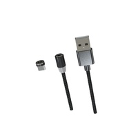 Kabel USB pengisian daya cepat, kabel pengisi daya USB a ke mikro USB 3.0, kepang nilon 1 m 2 m untuk ponsel Bluetooth