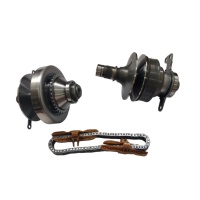Set Perakitan Pulley dan Rantai Sprocket Transmisi Otomatis CVT TR580