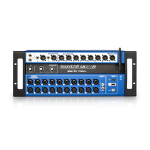มิกเซอร์ดิจิตอลแบบติดตั้งบนแร็ค Soundcraft Ui24R 24 ช่องสัญญาณ พร้อมระบบควบคุมไร้สายและการบันทึกผ่าน USB - Product Image 4
