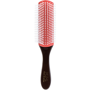 Peine de masaje de nueve filas con dientes grandes de nailon, de plástico, para salón, para peinar, alisar y suavizar el cabello, desmontable y lavable - Product Image 3
