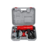 Perceuse à noyau diamanté portative à 2 vitesses, 80 mm, avec moteur 1500 W, 220 V/110 V, 200 mm, pour béton armé et murs en briques
