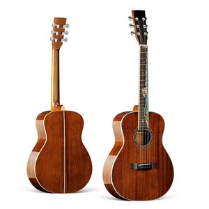 즉시 배송 가능한 고품질 <span class=keywords><strong>40</strong></span>인치 36인치 올 솔리드 마호가니 통기타 - Product Image 5