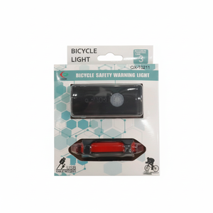 Luce Posteriore LED per Bicicletta Peiyong con Ricarica USB, Lampada di Sicurezza per Pedalate Notturne, Montaggio su Telaio, Modello 6065 - Product Image 2