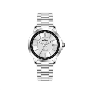 Montres de luxe personnalisées en acier inoxydable 10atm, étanche, lumineuse, automatique, mécanique - Product Image 3