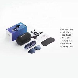 Lentes Inteligentes 3D AR Rokid Max, Dispositivo <span class=keywords><strong>de</strong></span> Visualización con Pantalla MAX, Asistente <span class=keywords><strong>de</strong></span> IA, Altavoz, Batería <span class=keywords><strong>de</strong></span> 5000 mAh, Compatible con Teléfonos, <span class=keywords><strong>VR</strong></span>, <span class=keywords><strong>PS5</strong></span>/XBOX - Product Image 2