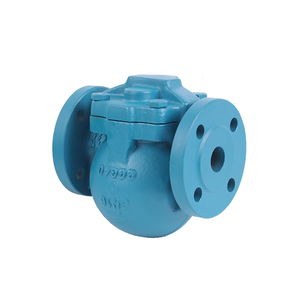 Siphon flottant à levier en acier inoxydable PN16 avec raccord à bride pour - Product Image 2
