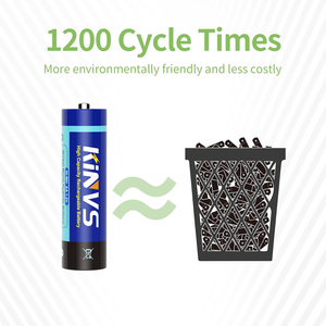Prix usine Logo personnalisé 1.2V 3000mAh piles au lithium AA rechargeables avec chargeur pour jouets électriques moniteur horloge brosse à dents
