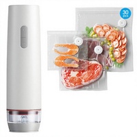 Mini Scelleuse Sous Vide Portable Électrique Automatique à Piles pour Aliments, Faible Bruit, Usage Domestique