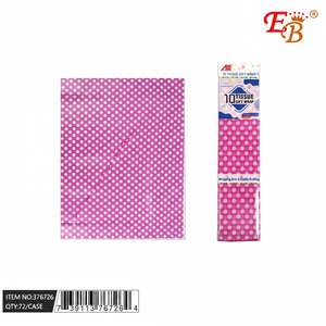20\"x26\" Hot <b>Pink</b> Dotted <b>Tissue</b> <b>Paper</b> 10PC Set 72PCS/CS for <b>Paper</b> Crafts - Product Image 2