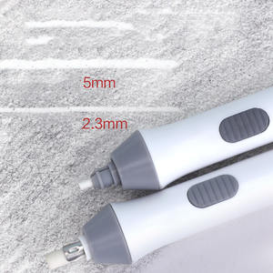 Juego de borrador de lápiz de pintura de Bellas Artes de doble relleno de 5 y 2,3mm sin polvo eléctrico Material de goma para pintura de bocetos rápidos - Product Image 3