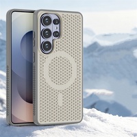 Coque de téléphone magnétique en nid d'abeille pour Samsung Galaxy S26/S26 Ultra, antichoc, anti-rayures, anti-traces de doigts, protection intégrale