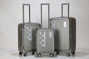 Maleta de cabina con diseño compacto y ruedas giratorias para viajes aéreos, con bolsillo frontal y fabricada con termoformado. - Product Image 5