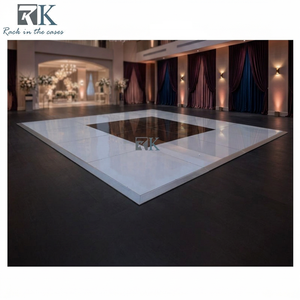Système de plancher de danse à verrouillage rapide, plancher en contreplaqué pour fêtes, mariages, événements, 4x4 pieds, mobile - Product Image 2