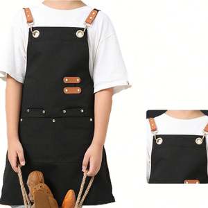 Delantal Rojo al por Mayor, Delantal Impermeable Policromático con Logotipo Personalizado, Delantal Personalizable - Product Image 3