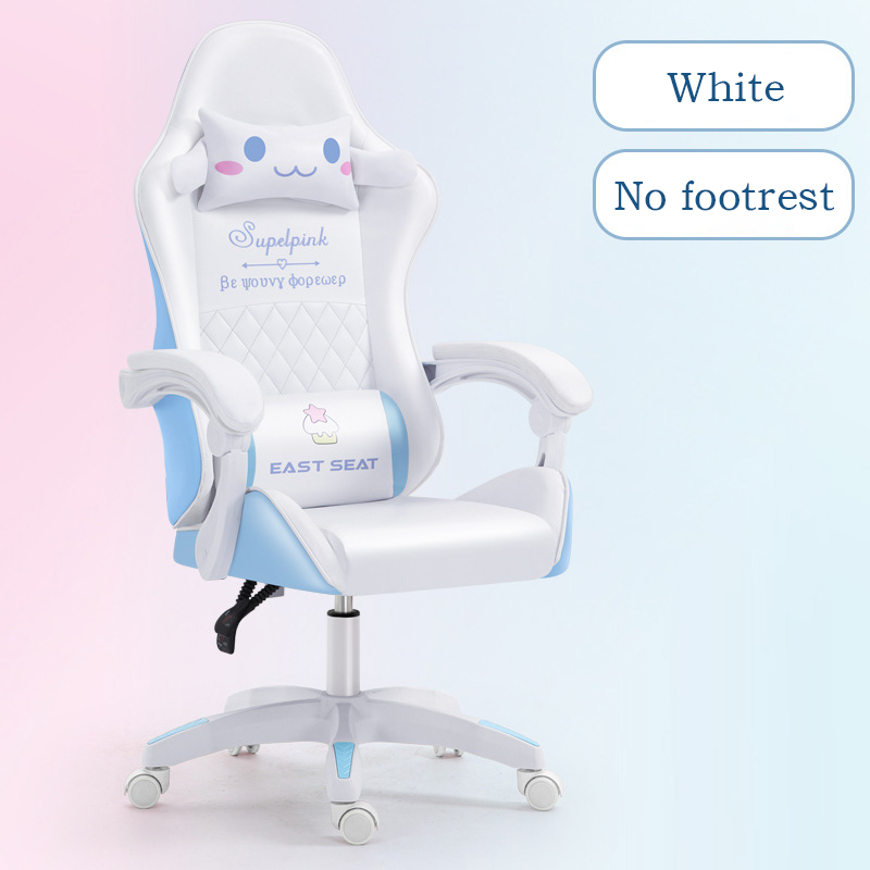 Blanc - Pas de repose-pieds