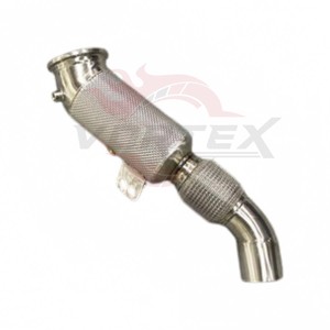Vortex Elite - Malla de Aislamiento Térmico para Tubo de Escape, Acero Inoxidable 304 Pulido a Espejo, Soldadura TIG de Alto Rendimiento - Product Image 2
