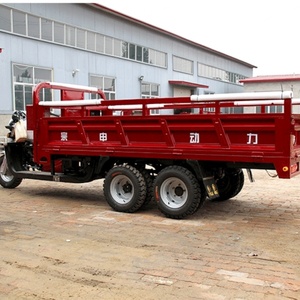 Triciclo Motorizado de Carga de Gran Potencia, 200CC, Refrigerado por Agua, 9 Ruedas, Tuk Tuk, Triciclo de Combustible con Nueve Ruedas para Agricultura - Product Image 5