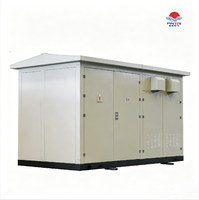 Poste de transformation extérieur compact préfabriqué série YB à économie d'énergie 10 kV 0,4 kV pour la distribution d'énergie