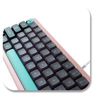 Clavier mécanique sans fil AFLION personnalisé Mini RGB rose 87 touches, interchangeable à chaud, 3 modes, kit de jeu sans fil