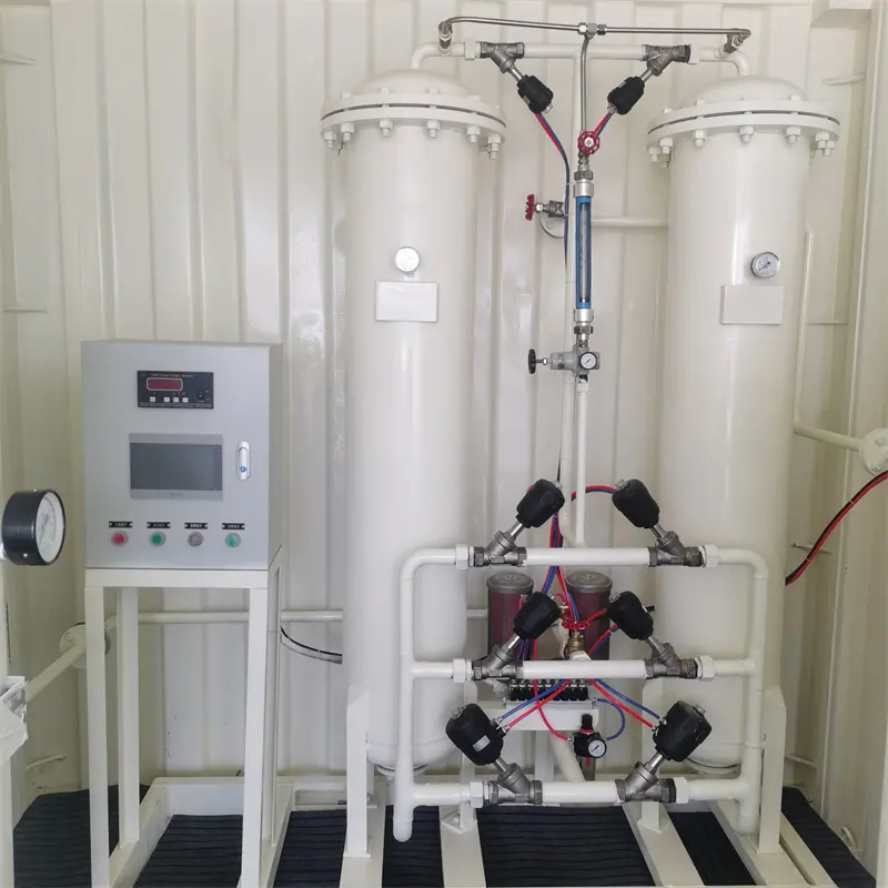 NUZHUO Générateur d'oxygène de conception personnalisée Usine à gaz O2 3-200 nm3/h Production disponible