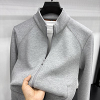 Sweat-shirt zippé premium pour homme, nouvelle collection automne-hiver 2026, en polaire épaisse et chaude, vente en gros transfrontalière