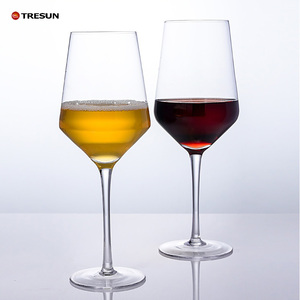<span class=keywords><strong>Verre</strong></span> à vin rouge Highball personnalisé, transparent, à long pied, en cristal de luxe, style classique, sans plomb, pour cadeaux d'affaires - Product Image 3