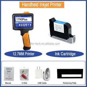 Atacado 12.7Mm/25.4Mm TIJ Portátil Mini Impressora Tinta Handheld Batch Coding Machine para Garrafa Pode Impressão - Product Image 2