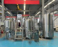 Chaîne de brassage de 1000 L, chaudière de brassage à chauffage direct de 10 BBL, système de brasserie de 10 HL