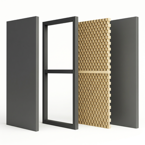Panel de Cartón de Alta Resistencia con Núcleo de Papel de Panal, Lámina de Cartón Reciclable para Tabiques, Exhibidores e Impresión - Product Image 1