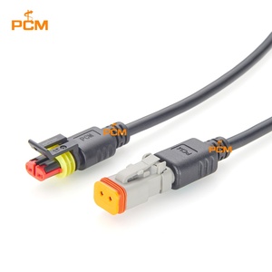 Kabel Otomotif Tahan Air 2Pin Deutsch DT06-2S Female ke TE AMP Superseal 2 Way 282080-1 untuk Otomasi Industri - Product Image 6