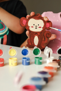 Regalo para niños, juego de colorear DIY de madera, juego de pintura DIY, Kit de pintura de animales para niños - Product Image 2