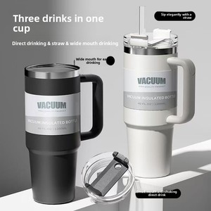 Venta Directa <span class=keywords><strong>de</strong></span> Fábrica: Botella Termo <span class=keywords><strong>de</strong></span> Acero Inoxidable 304 <span class=keywords><strong>de</strong></span> 40oz con Popote, Aislamiento Térmico <span class=keywords><strong>de</strong></span> 6-12 Horas para Uso en Coche, Bebidas Frías/Calientes - Product Image 2