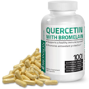 Sağlık için C vitamini ve çinko Quercetin kapsül tabletleri Vegan ile doğal Quercetin 500mg - Product Image 1