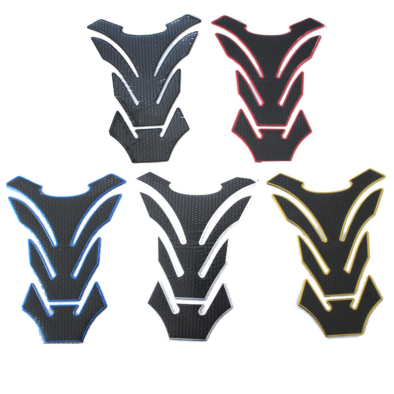 Motorcycle fuel tank fishbone stickers motorbike modified PVC personality tank pad sticker Motorcycle creative body stickers