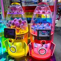 Distributeur automatique de capsules de jouets SQX (100-120 mm) / Mini-machine avec interface en anglais, logo et couleurs personnalisables