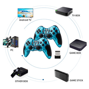 Ralan 2.4G Không Dây Gamepad Cho <span class=keywords><strong>PC</strong></span> Cặp Song Sinh Cho PS3 TV Android Trò Chơi Điều Khiển - Product Image 3