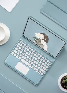 Custodia con Tastiera Wireless Staccabile con Touchpad e Supporto per Penna per <span class=keywords><strong>iPad</strong></span> 10.2 Pollici 9a Gen <span class=keywords><strong>2021</strong></span> 8a Gen 2020 7a Gen 2019 - Product Image 2