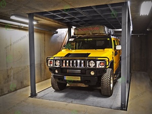 <span class=keywords><strong>Garage</strong></span> souterrain à 2 niveaux ascenseur de voiture ascenseur de voiture ascenseur - Product Image 2