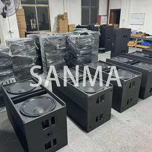 Subwoofer actif double 18 pouces en néodyme Sub 8008-AS, enceinte Line Array HDL 6A, sonorisation professionnelle portable et étanche - Product Image 5