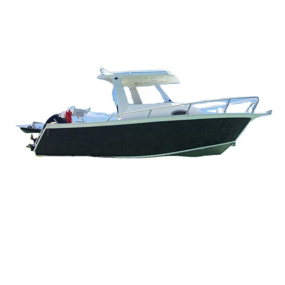 Gather Yacht 21ft NEW Style Welded Aluminum Hard Top Fishing Working Patrol Boat With Cabins